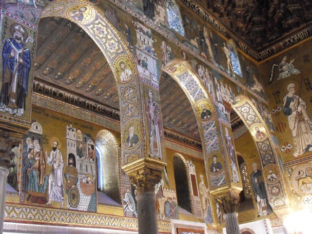Mosaike in der Cappella Palatina